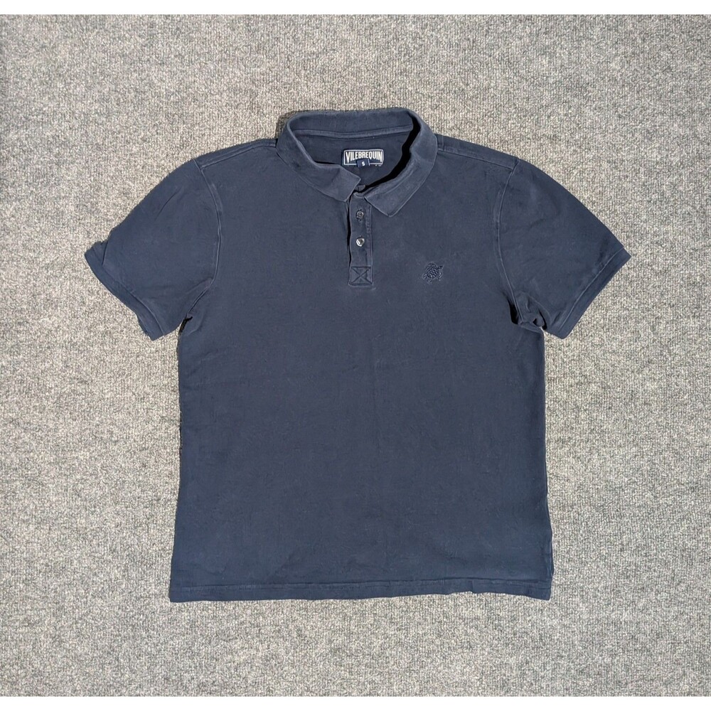 Vilebrequin Polo Shirt Mens Small Navy